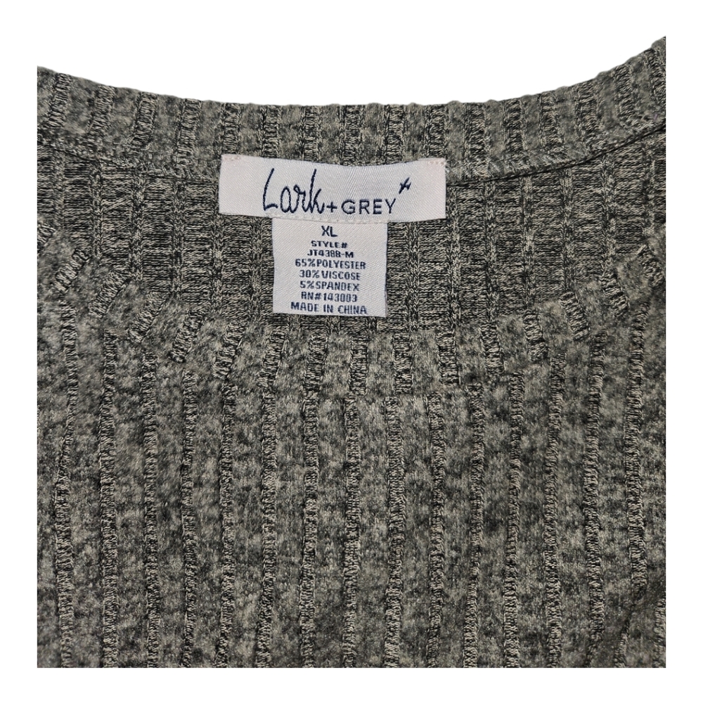 Lark & Grey Sweater, Size XL, Tan/Black - Picture 3 of 6